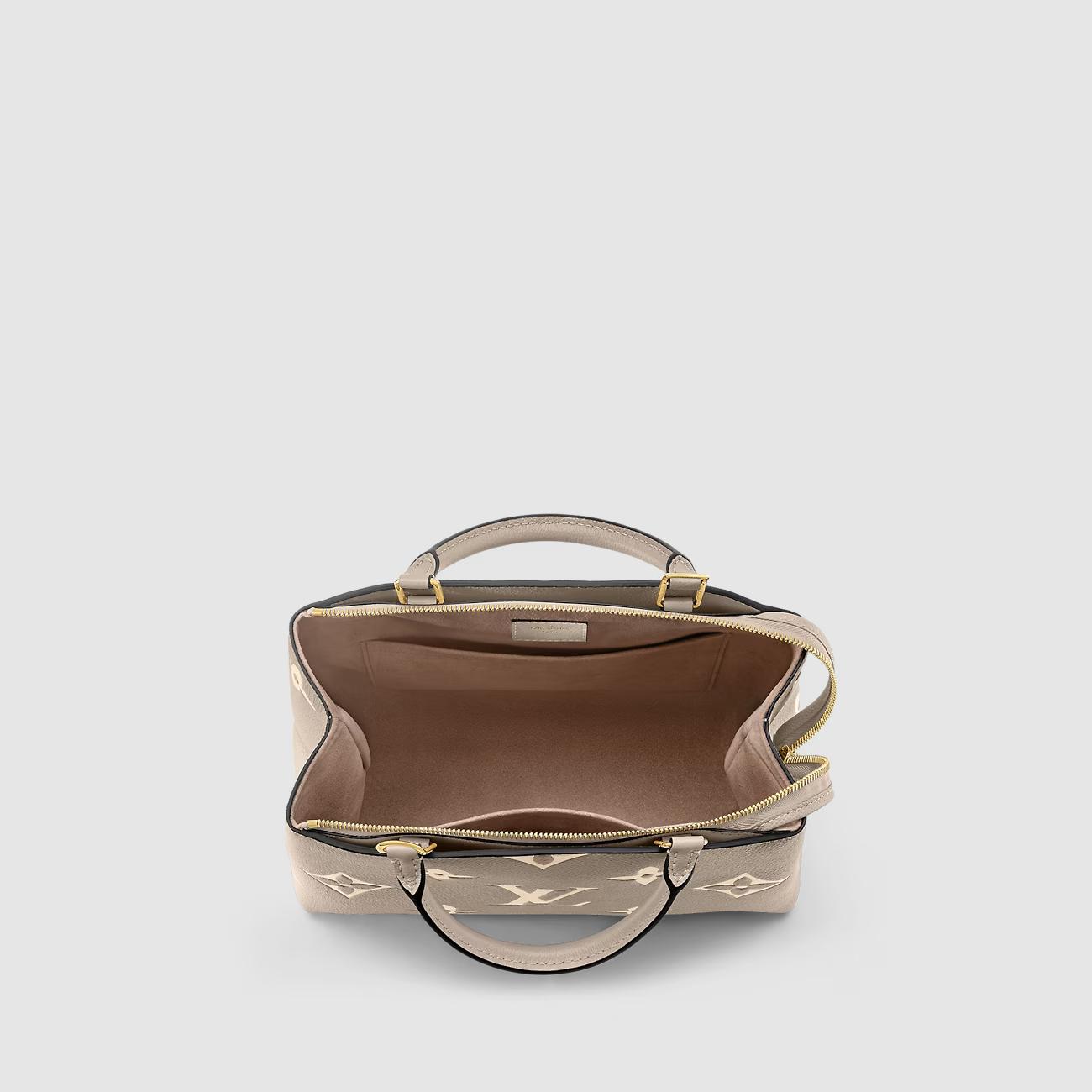 Túi Louis Vuitton Petit Palais Nữ Bicolor Xám Kem